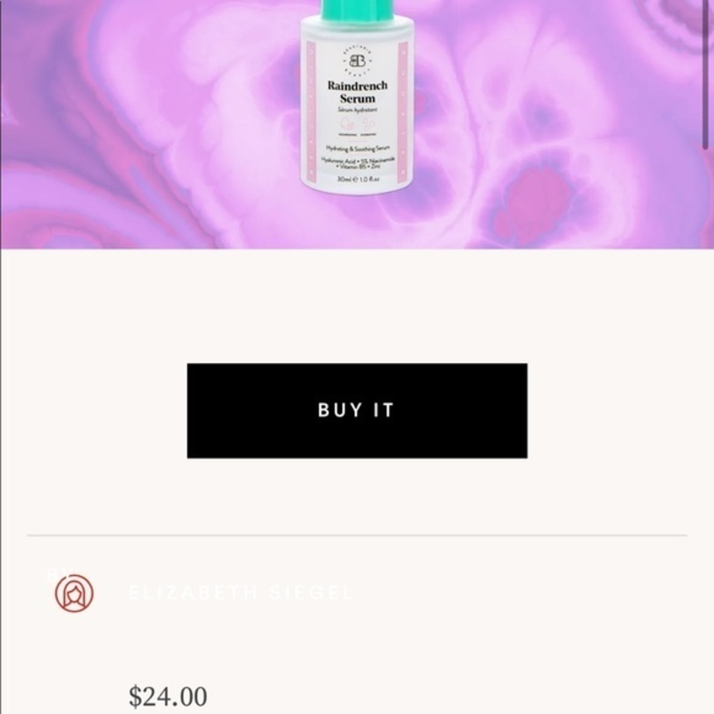 Beautaniq Beauty Raindrench Serum - 1 Fl Oz - Full Size - New